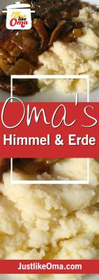  Himmel und Erde!  Een overheerlijke aardappel- en appelcombinatie uit Wiesbaden.