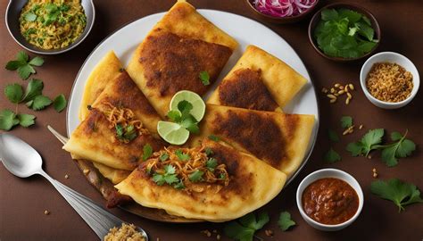  Mysore Masala Dosa: Een pittige kruidige ontploffing van Zuid-Indiaanse smaken met een fluweelzachte textuur!